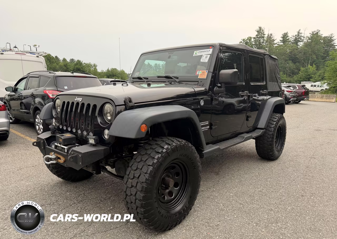 2016 Jep Wrangler U VIN:1C4BJWDG9GL106844 - 2