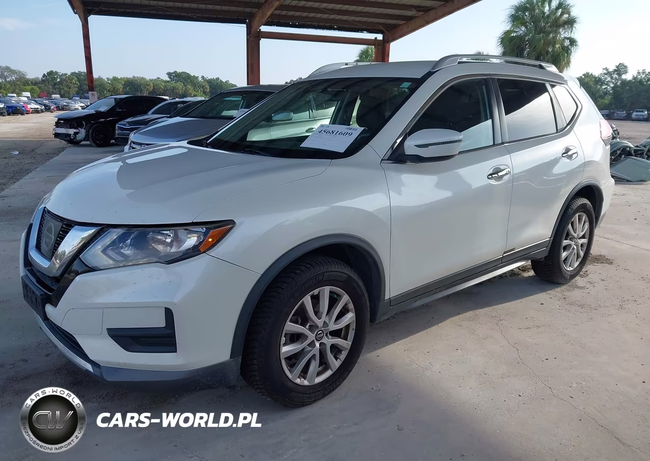 2017 Nissan Rogue Sv VIN:KNMAT2MV1HP572937 - 2