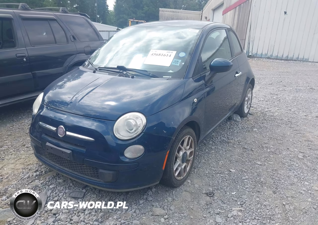 2013 Fiat 500 Pop VIN:3C3CFFAR4DT548365 - 2
