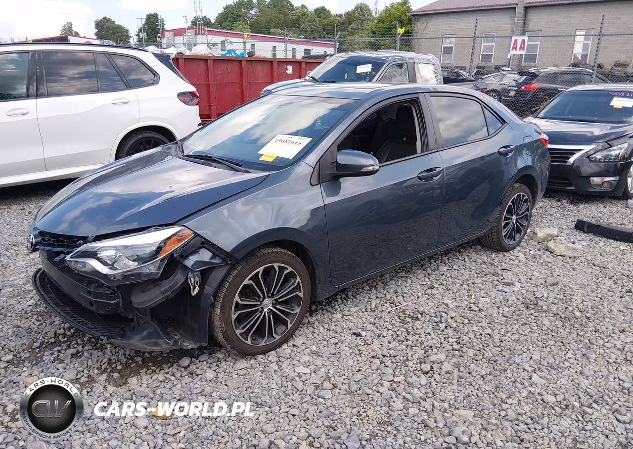 2015 Toyota Corolla S Plus VIN:2T1BURHE2FC308724 - 2