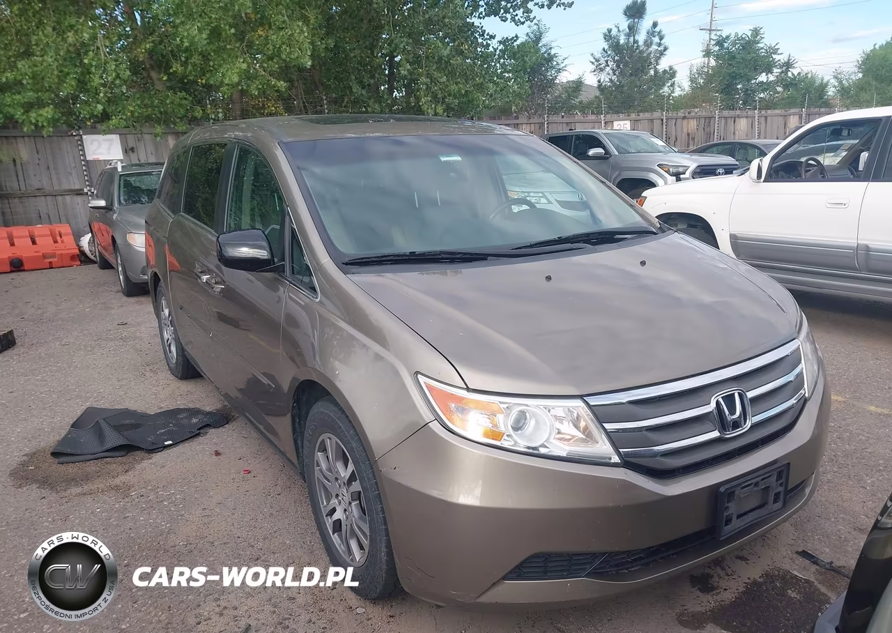 2012 Honda Odyssey Ex-L VIN:5FNRL5H61CB071444 - 1