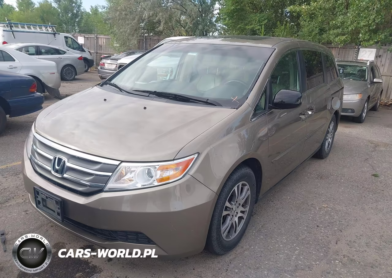 2012 Honda Odyssey Ex-L VIN:5FNRL5H61CB071444 - 2