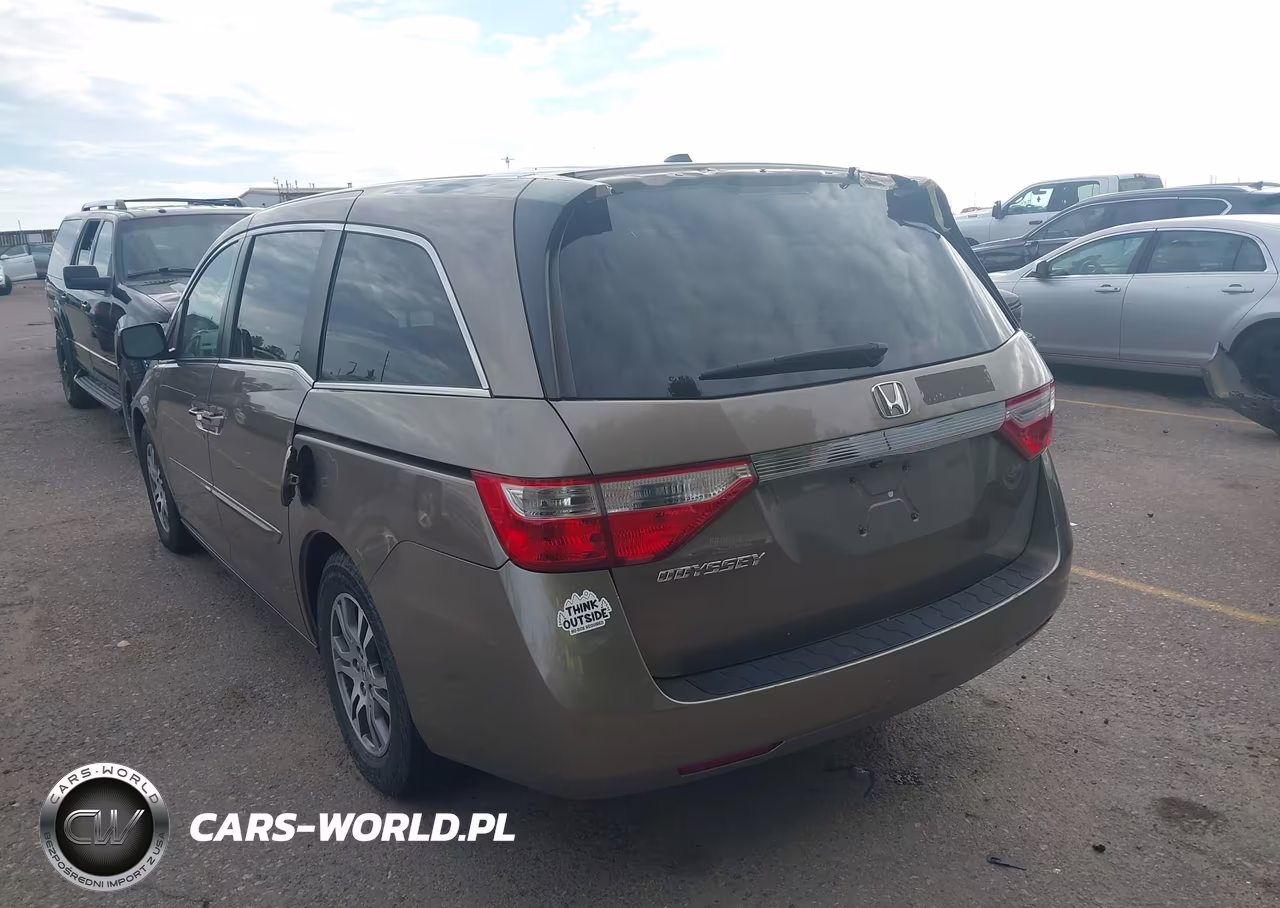 2012 Honda Odyssey Ex-L VIN:5FNRL5H61CB071444 - 3