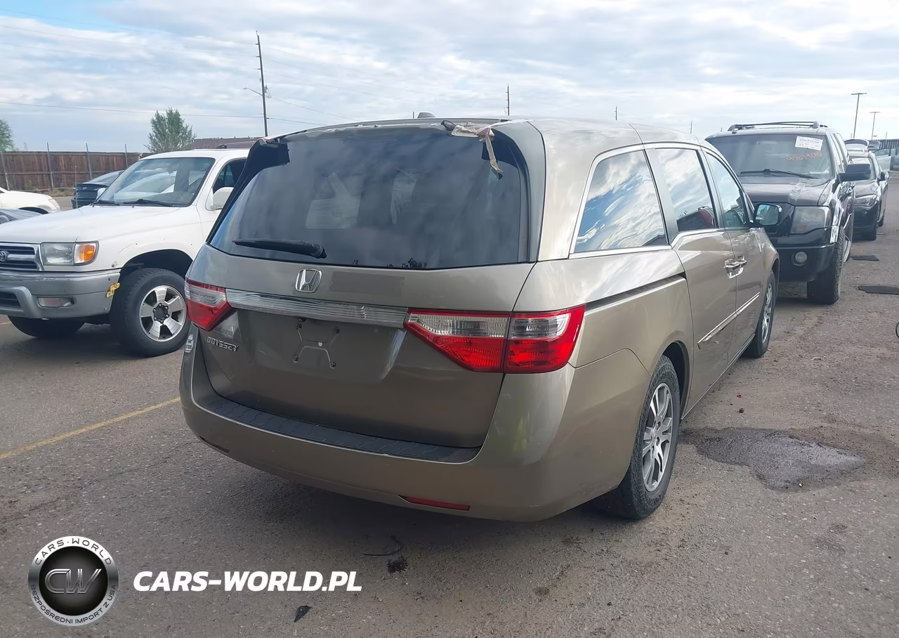 2012 Honda Odyssey Ex-L VIN:5FNRL5H61CB071444 - 4