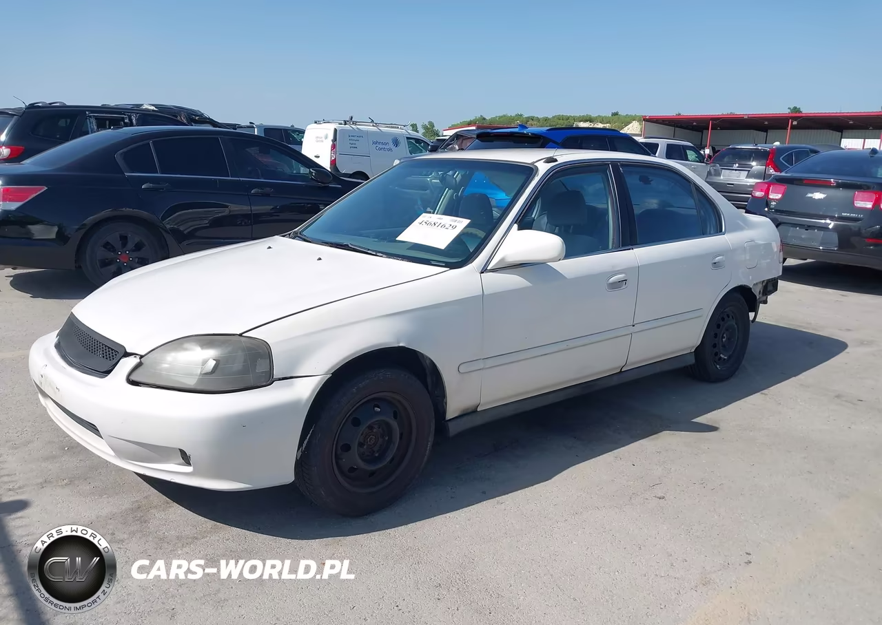 1998 Honda Civic Lx VIN:2HGEJ6675WH625414 - 2