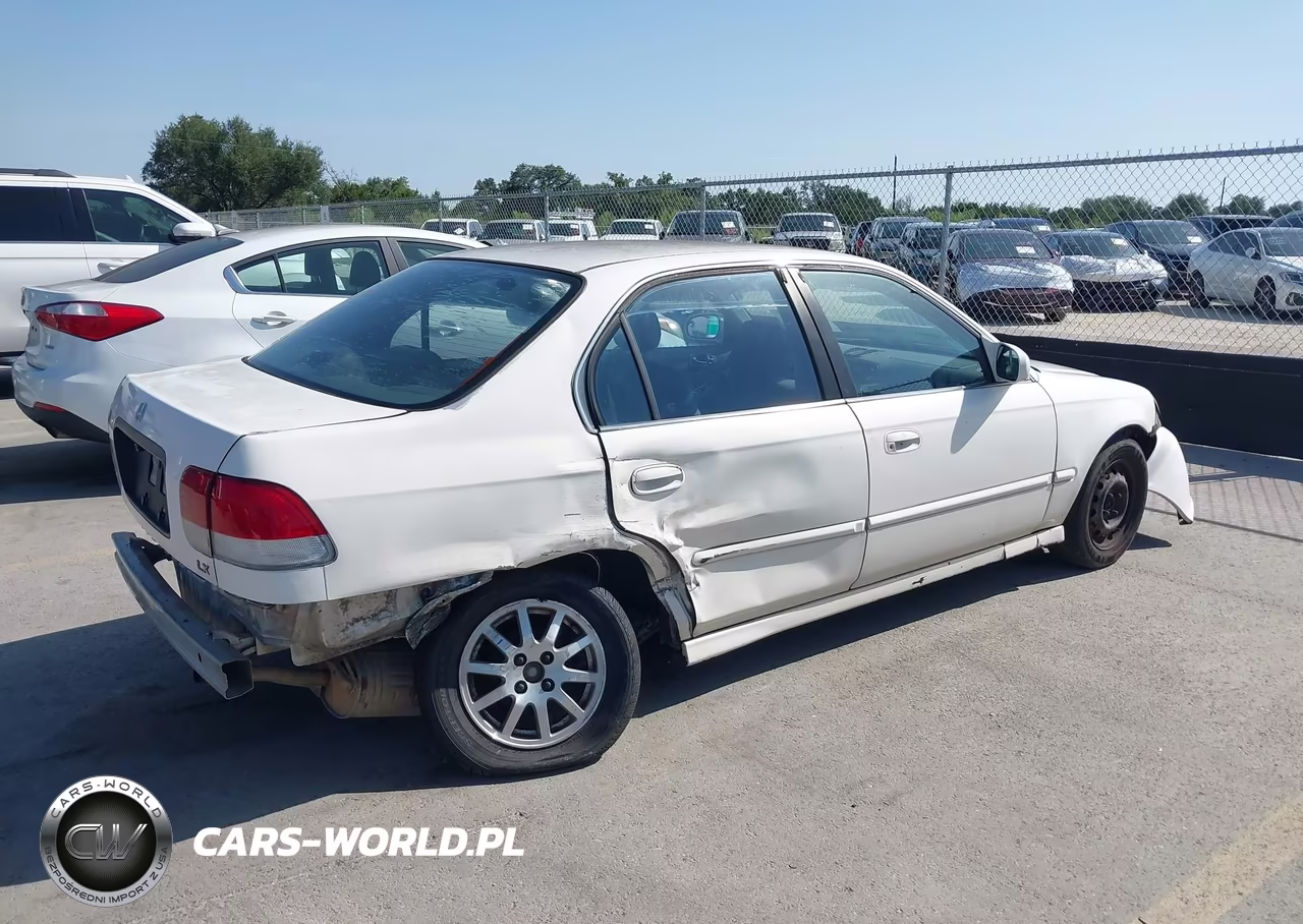 1998 Honda Civic Lx VIN:2HGEJ6675WH625414 - 4