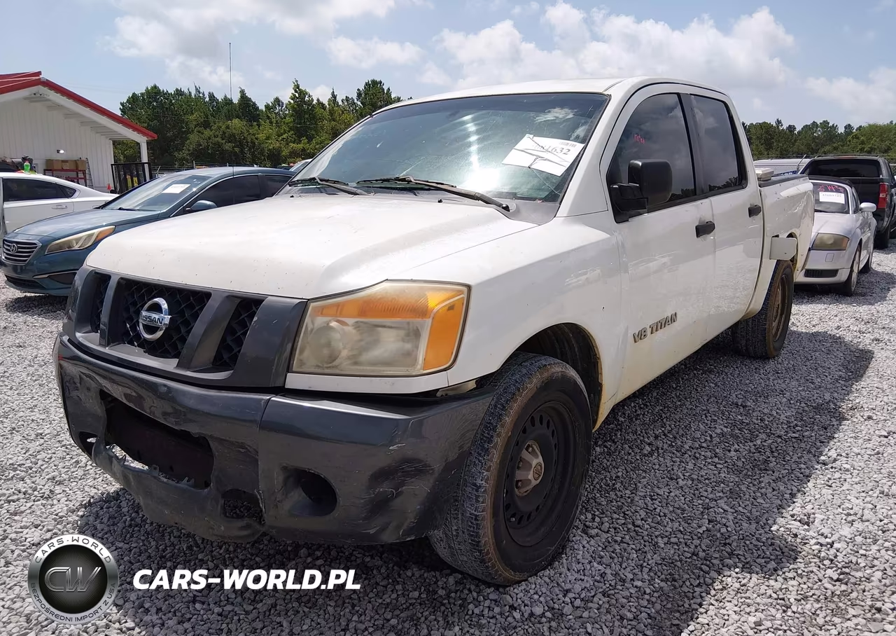 2008 Nissan Titan Xe VIN:1N6AA07D88N325727 - 2