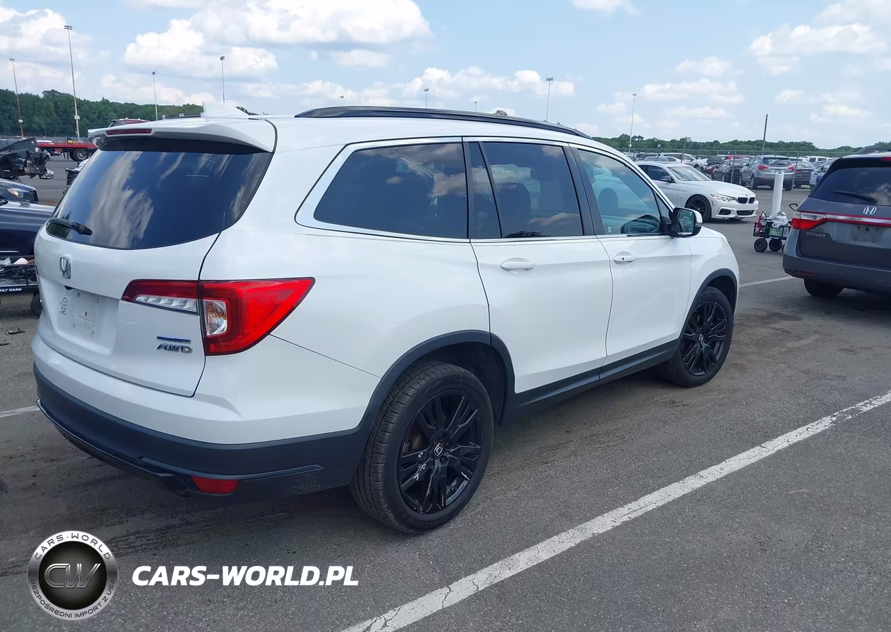2022 Honda Pilot Awd Special Edition VIN:5FNYF6H26NB079385 - 4