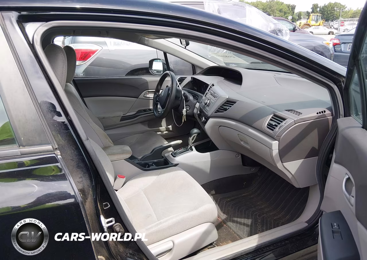 2012 Honda Civic Lx VIN:2HGFB2F51CH317564 - 5