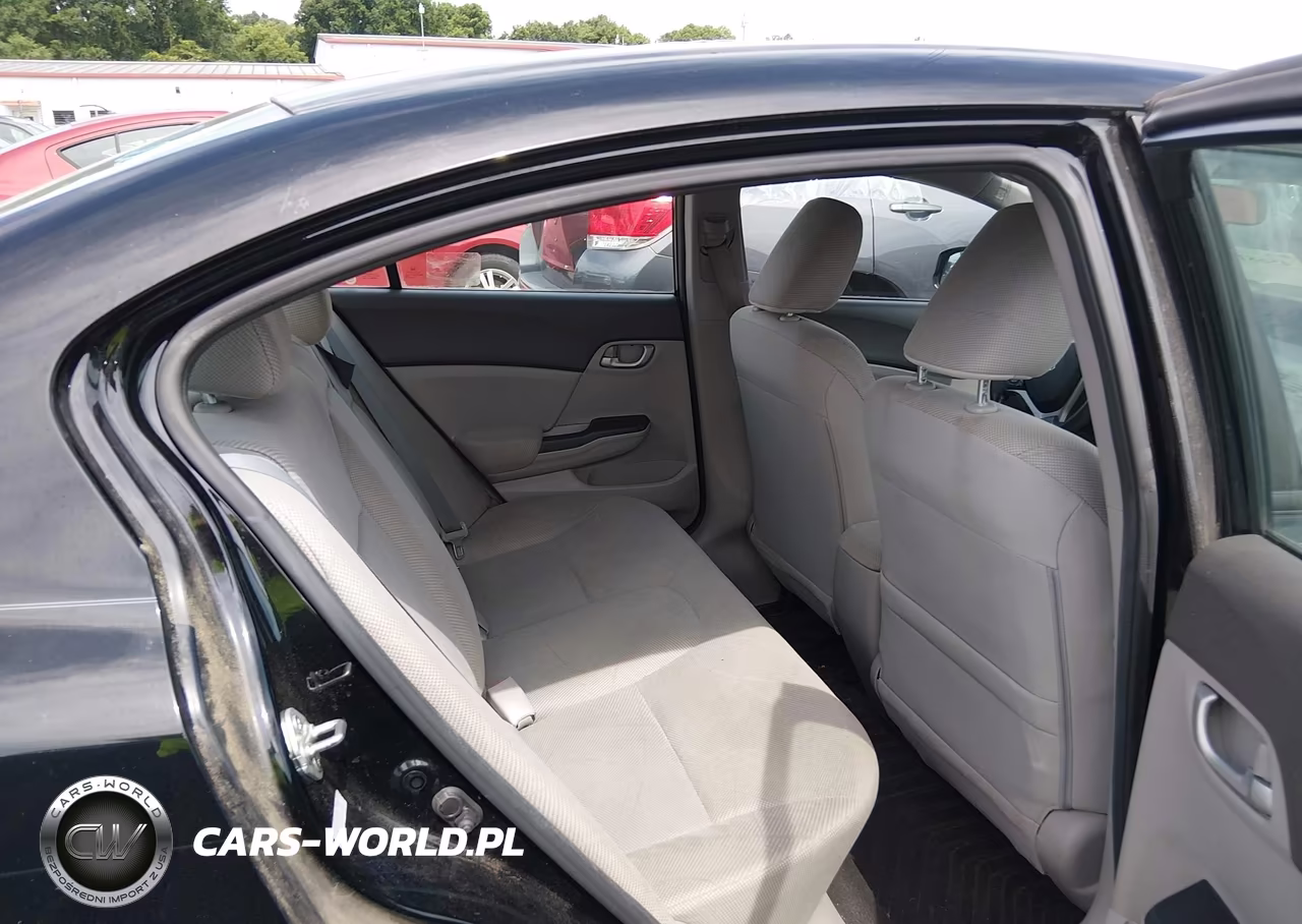 2012 Honda Civic Lx VIN:2HGFB2F51CH317564 - 8