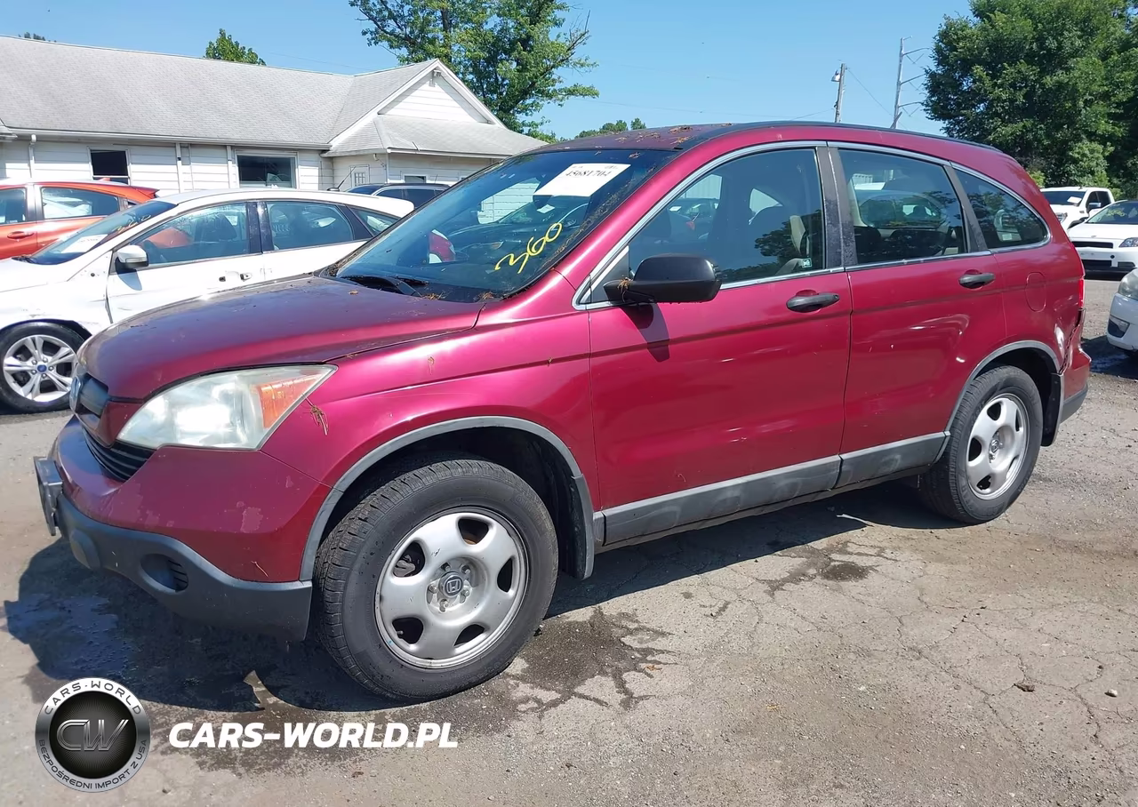 2009 Honda Cr-V Lx VIN:5J6RE38389L034573 - 2