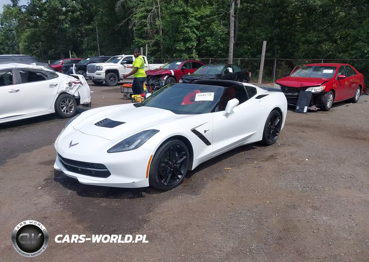 2018 Chevrolet Corvette Stingray VIN:1G1YB2D7XJ5103522 - 2