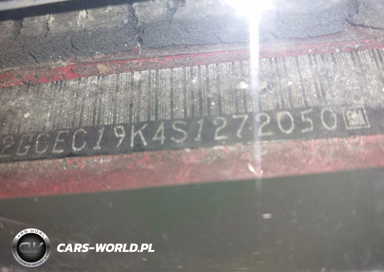 1995 Chevrolet Gmt-400 C1500 VIN:2GCEC19K4S1272050 - 12
