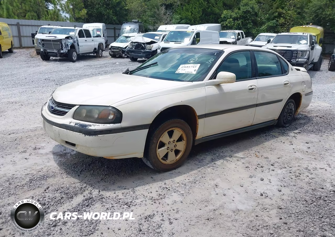 2001 Chevrolet Impala VIN:2G1WF55E119278769 - 2