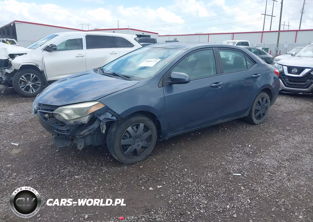 2015 Toyota Corolla Le VIN:2T1BURHE4FC373512 - 2