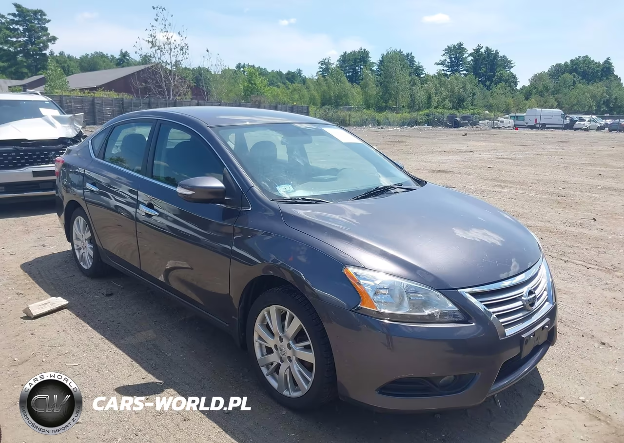 2014 Nissan Sentra Sl VIN:3N1AB7AP1EY295595 - 1