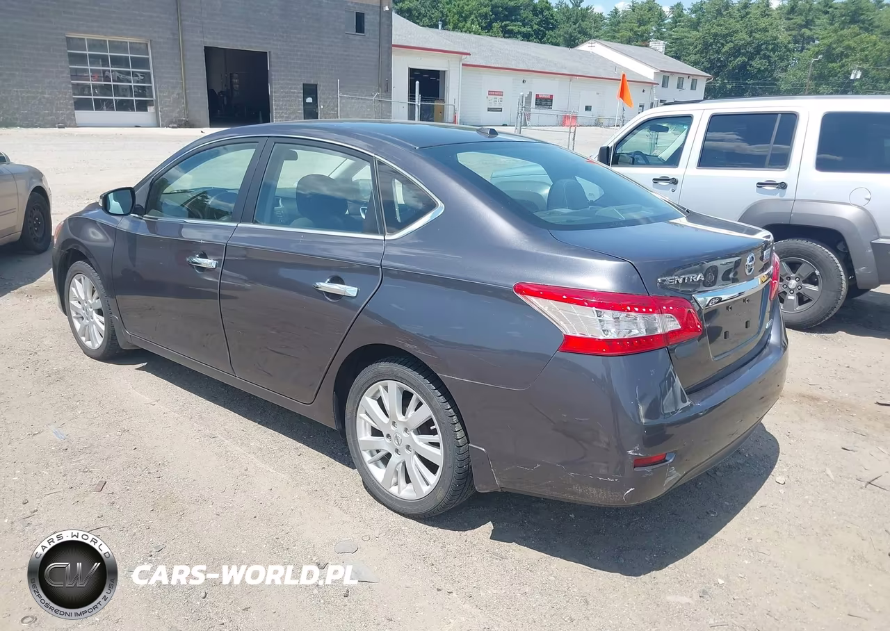 2014 Nissan Sentra Sl VIN:3N1AB7AP1EY295595 - 3