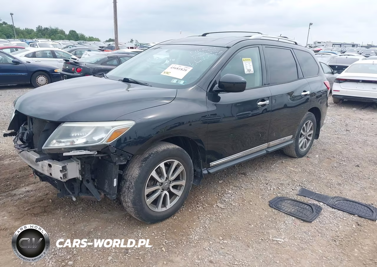 2015 Nissan Pathfinder Sl VIN:5N1AR2MM9FC621727 - 2