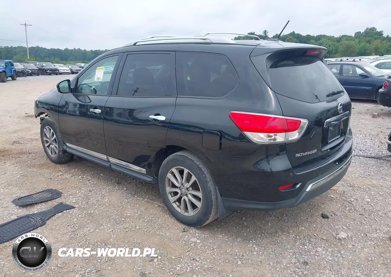 2015 Nissan Pathfinder Sl VIN:5N1AR2MM9FC621727 - 3