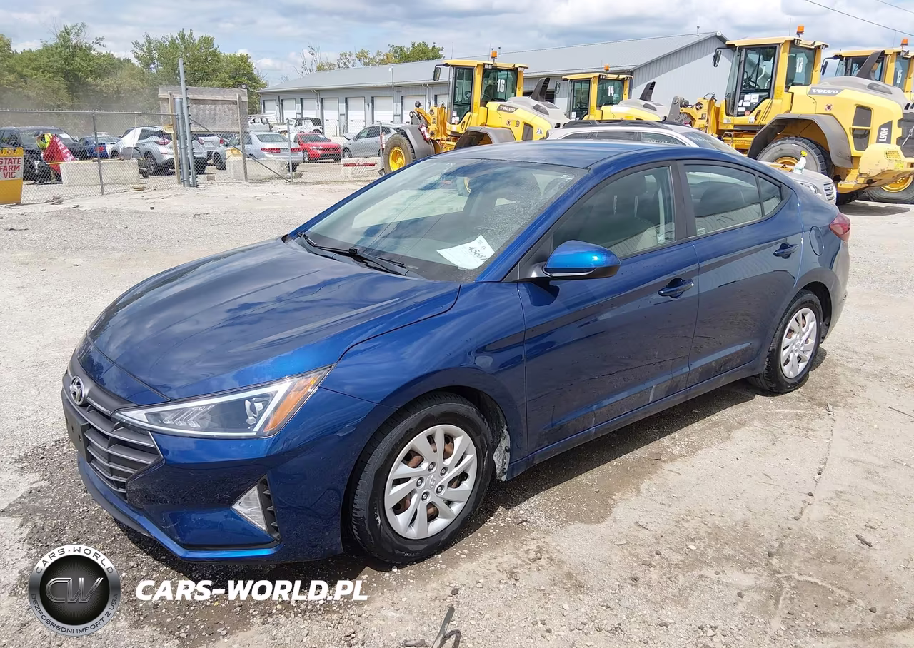 2019 Hyundai Elantra Se VIN:5NPD74LF6KH492172 - 2