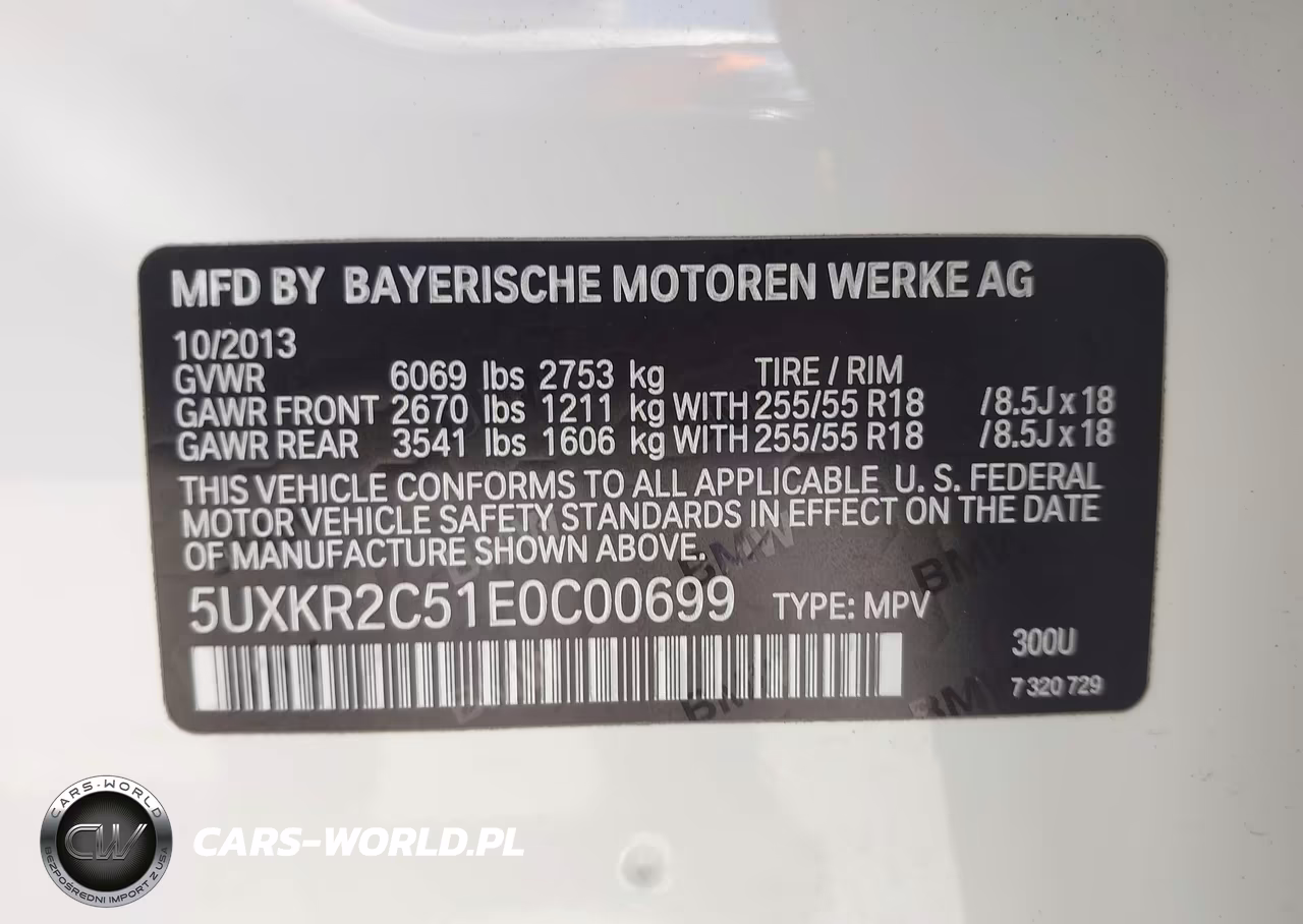 2014 BMW X5 Sdrive35I VIN:5UXKR2C51E0C00699 - 9