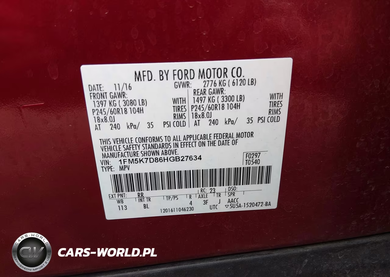 2017 Ford Explorer Xlt VIN:1FM5K7D86HGB27634 - 9
