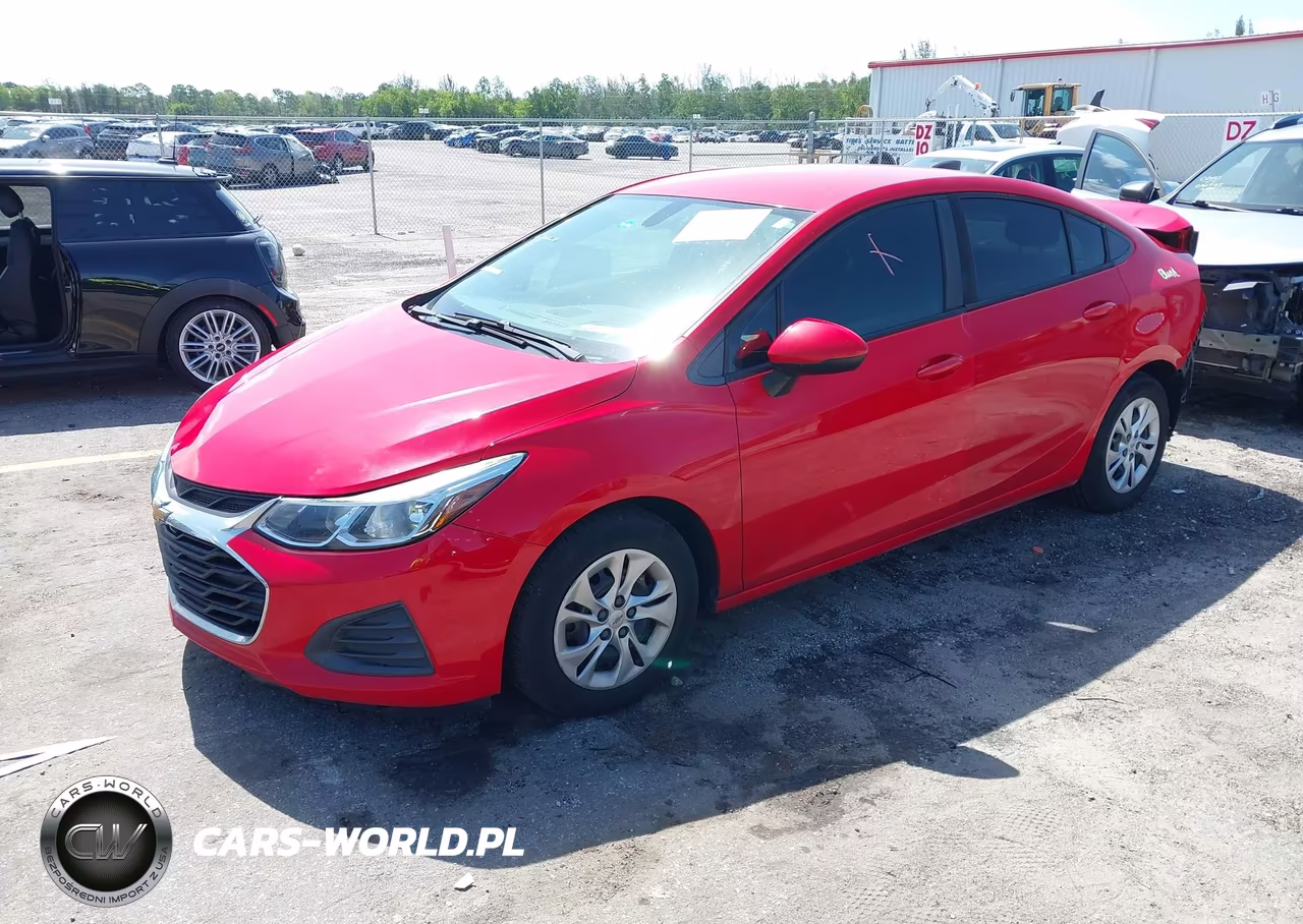2019 Chevrolet Cruze Ls VIN:1G1BC5SM5K7117668 - 2