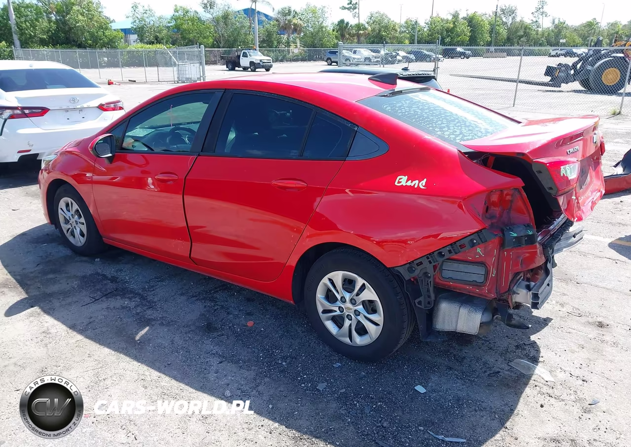2019 Chevrolet Cruze Ls VIN:1G1BC5SM5K7117668 - 3