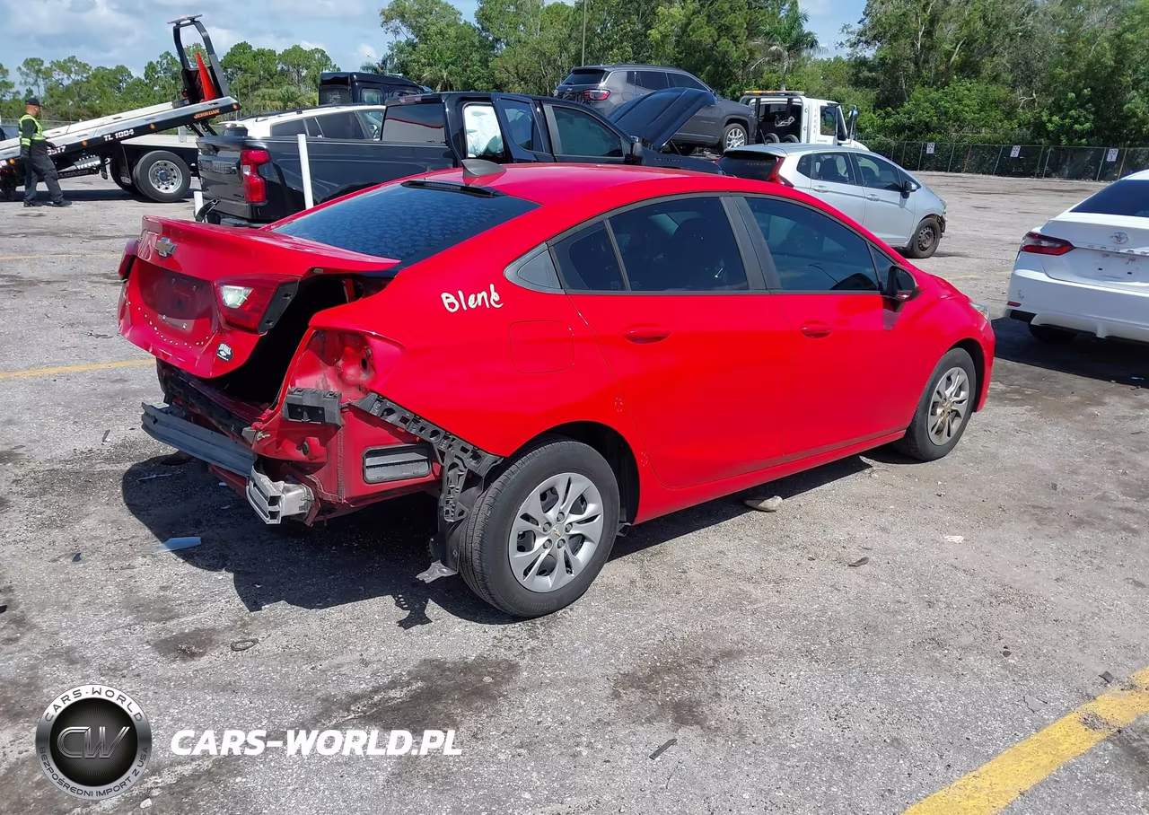 2019 Chevrolet Cruze Ls VIN:1G1BC5SM5K7117668 - 4