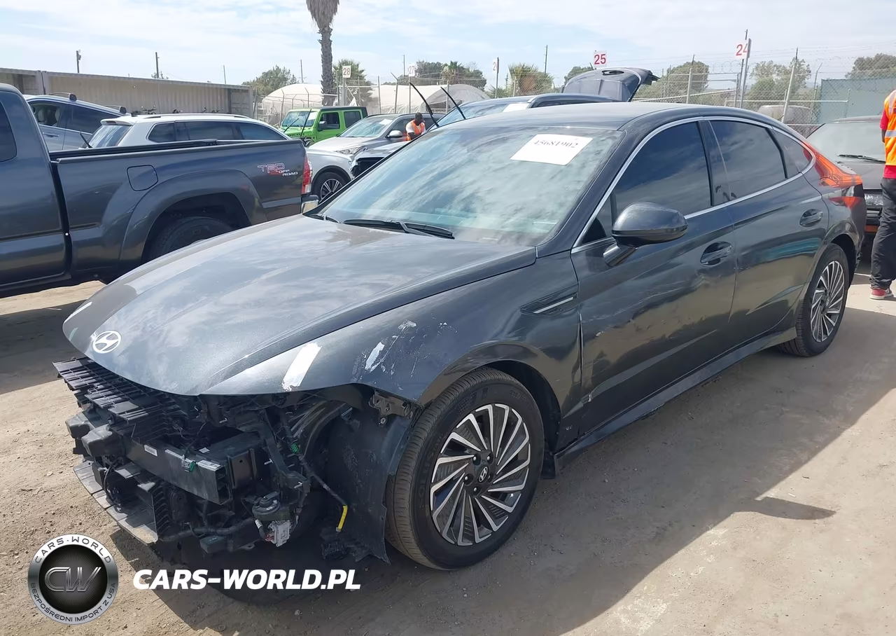 2025 Hyundai Sonata Hybrid Sel VIN:KMHL34JJ1SA115802 - 2