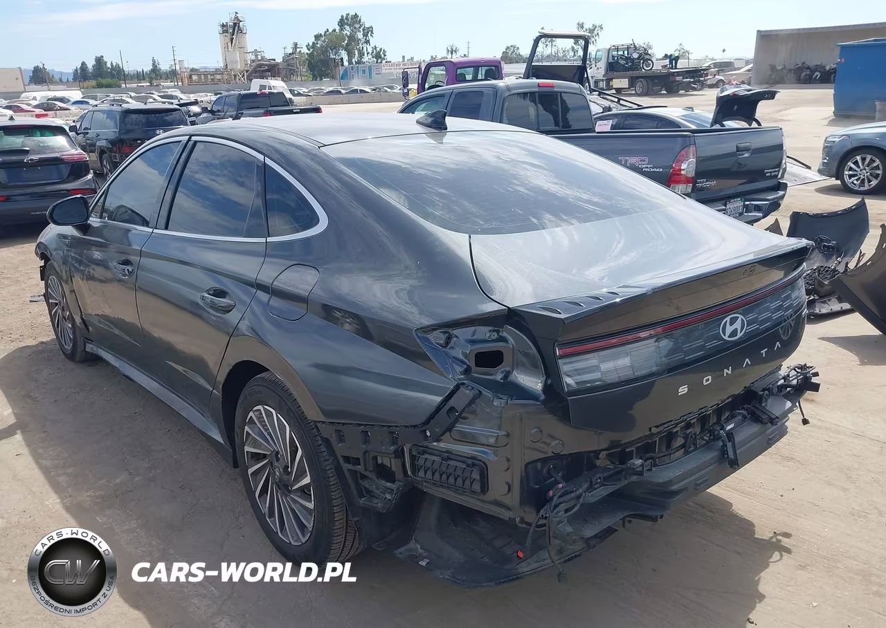 2025 Hyundai Sonata Hybrid Sel VIN:KMHL34JJ1SA115802 - 3