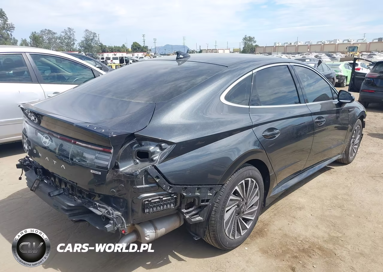 2025 Hyundai Sonata Hybrid Sel VIN:KMHL34JJ1SA115802 - 4