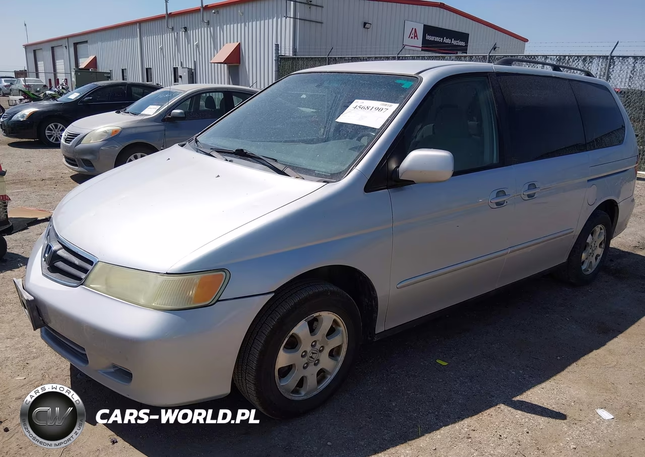 2002 Honda Odyssey Ex VIN:5FNRL18642B033911 - 2