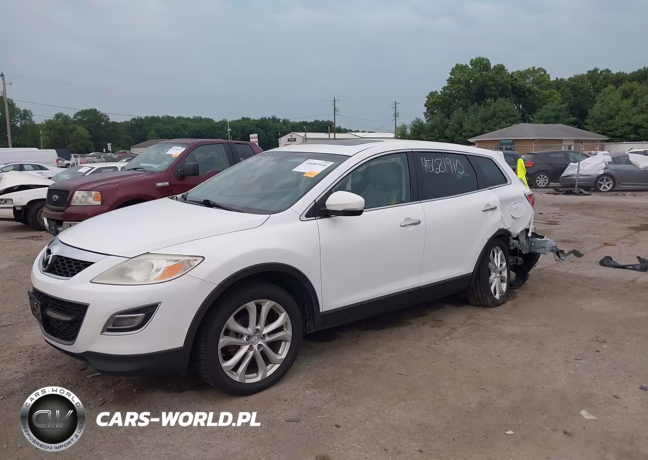 2012 Mazda Cx-9 Grand Touring VIN:JM3TB3DA8C0355800 - 2