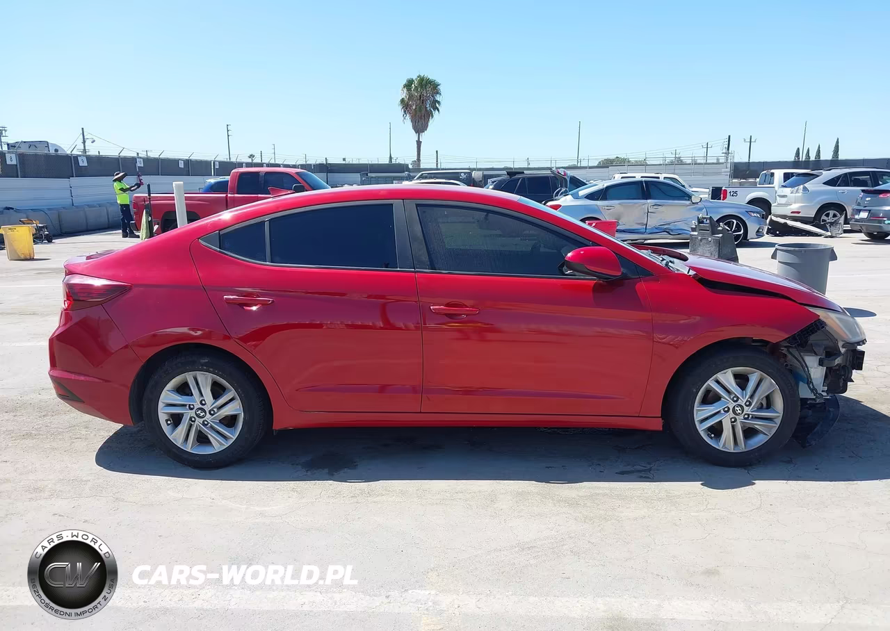 2019 Hyundai Elantra Sel VIN:KMHD84LFXKU736999 - 14