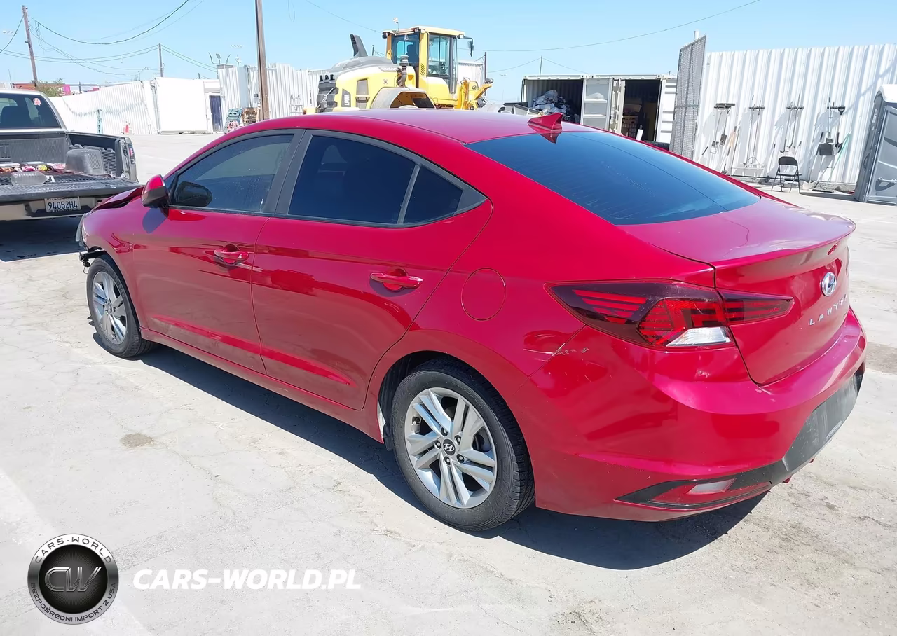 2019 Hyundai Elantra Sel VIN:KMHD84LFXKU736999 - 3