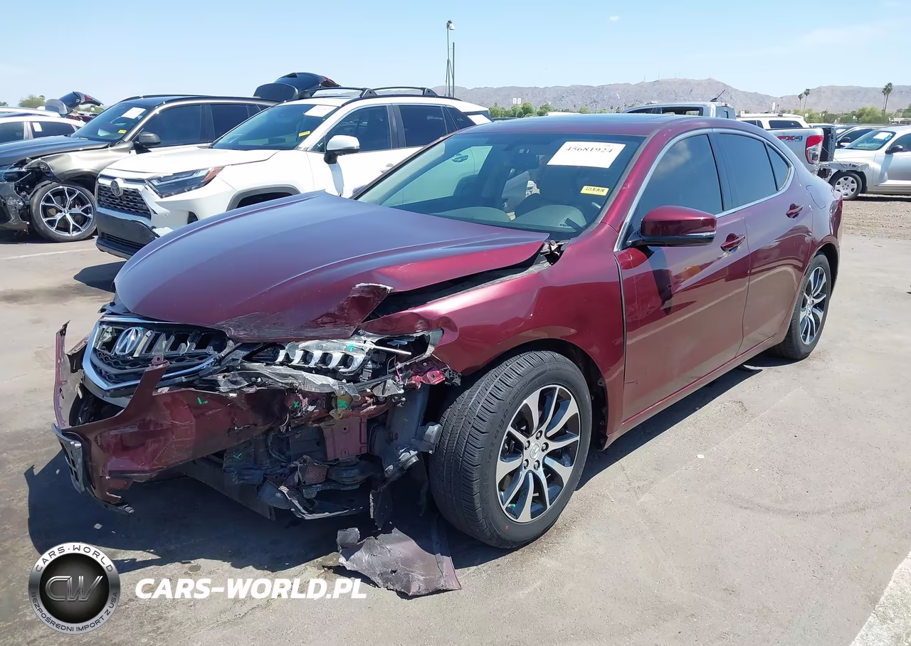 2015 Acura Tlx VIN:19UUB1F32FA009855 - 2