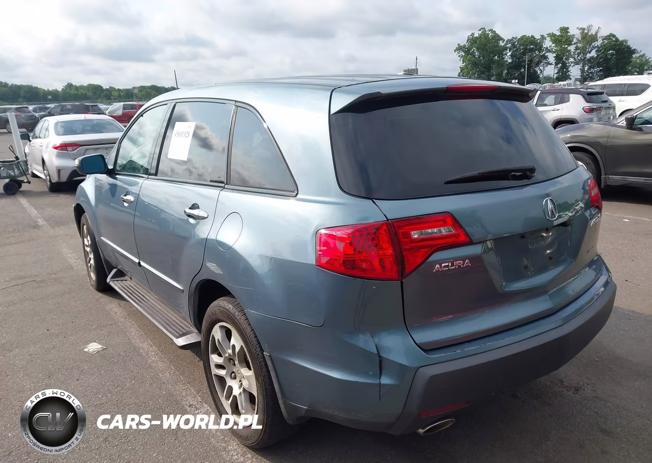 2007 Acura Mdx Technology Package VIN:2HNYD28347H529193 - 3