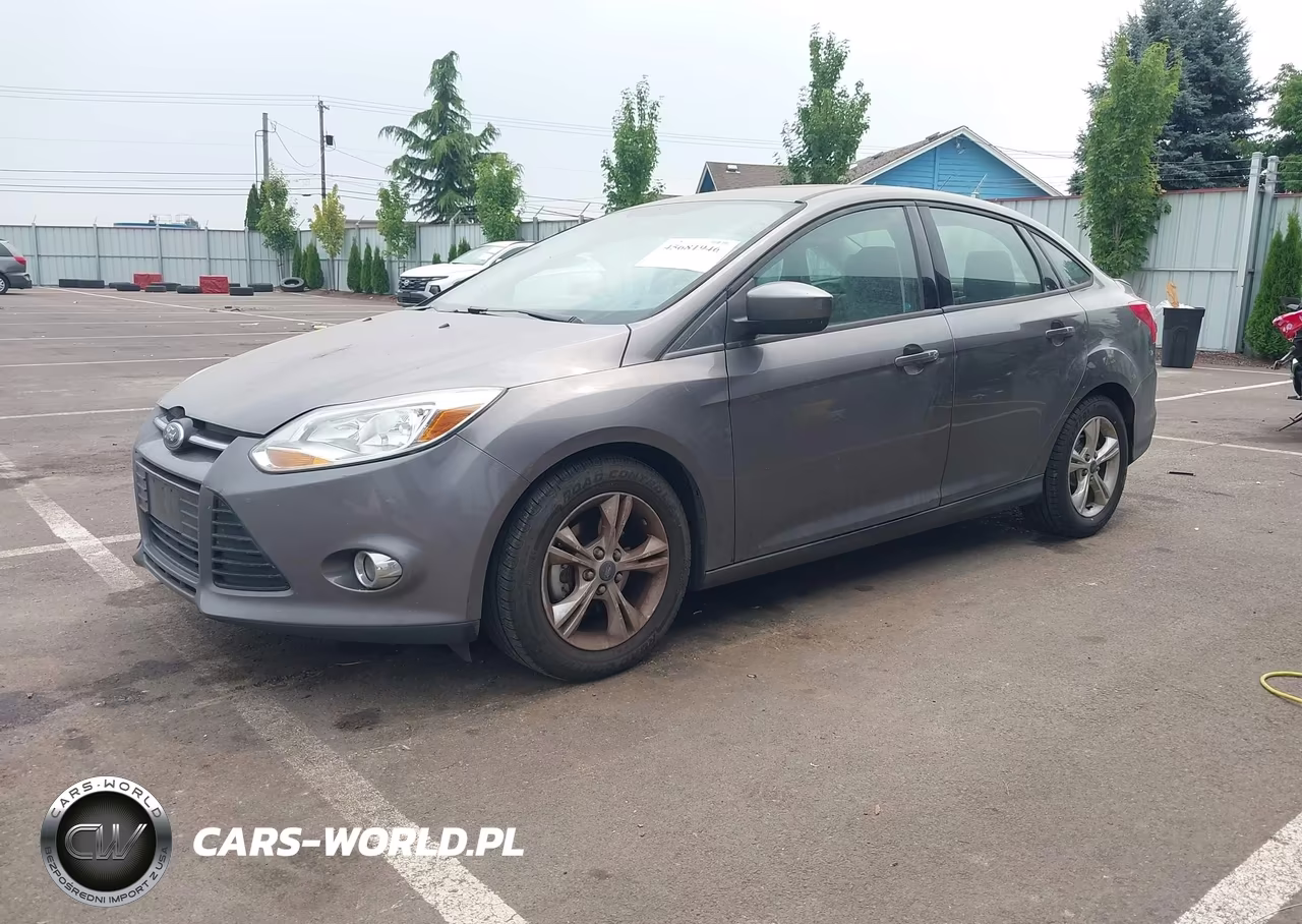 2012 Ford Focus Se VIN:1FAHP3F20CL392639 - 2