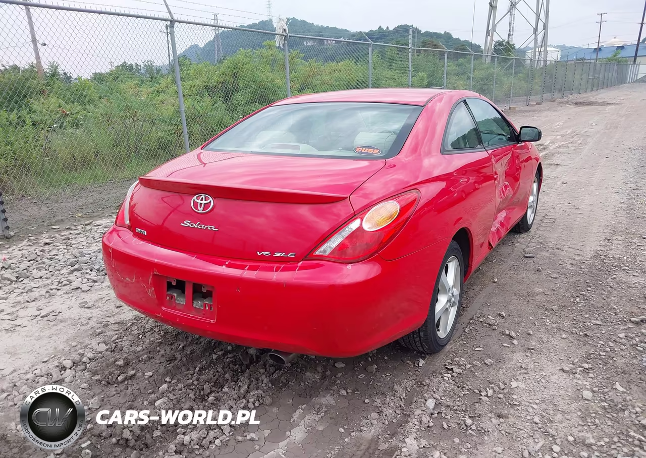 2005 Toyota Camry Solara Sle V6 VIN:4T1CA30P75U056408 - 4