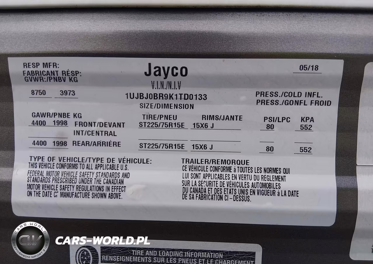 2019 Jayco Jay Flight M-28 Bhs VIN:1UJBJ0BR9K1TD0133 - 9