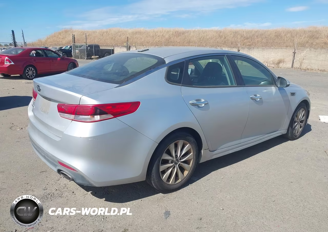 2016 Kia Optima Lx VIN:5XXGT4L37GG005157 - 4