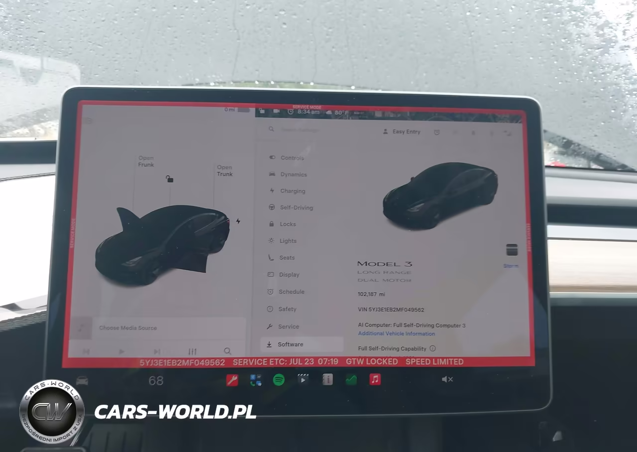 2021 Tesla Model 3 Long Range Dual Motor All-Wheel Drive VIN:5YJ3E1EB2MF049562 - 17