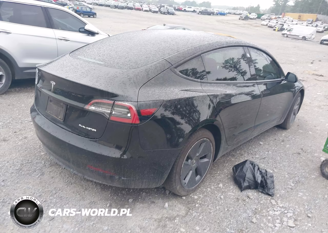 2021 Tesla Model 3 Long Range Dual Motor All-Wheel Drive VIN:5YJ3E1EB2MF049562 - 4