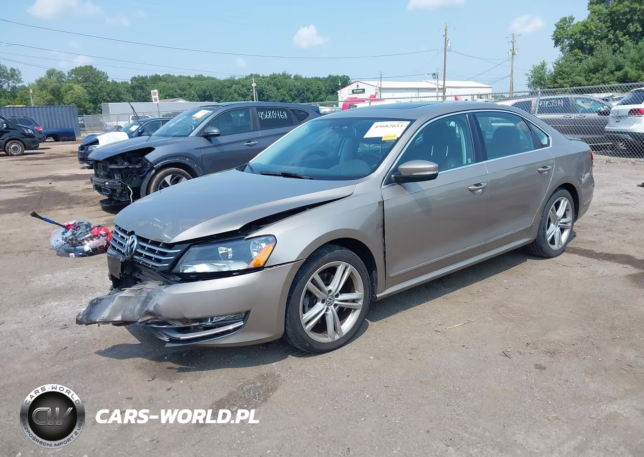 2015 Volkswagen Passat 1.8T Sel Premium VIN:1VWCS7A36FC043593 - 2