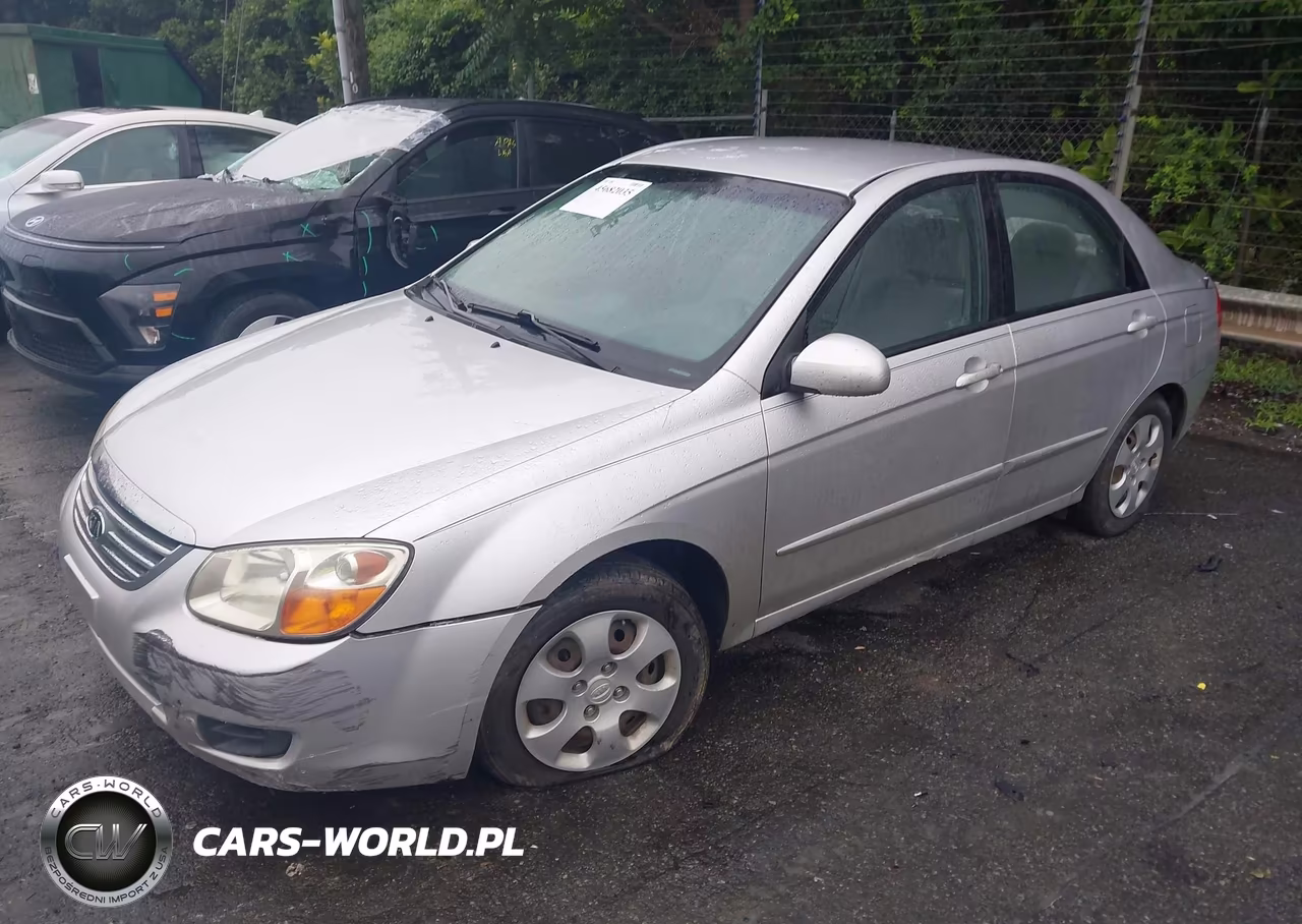 2008 Kia Spectra Lx VIN:KNAFE121985508812 - 2