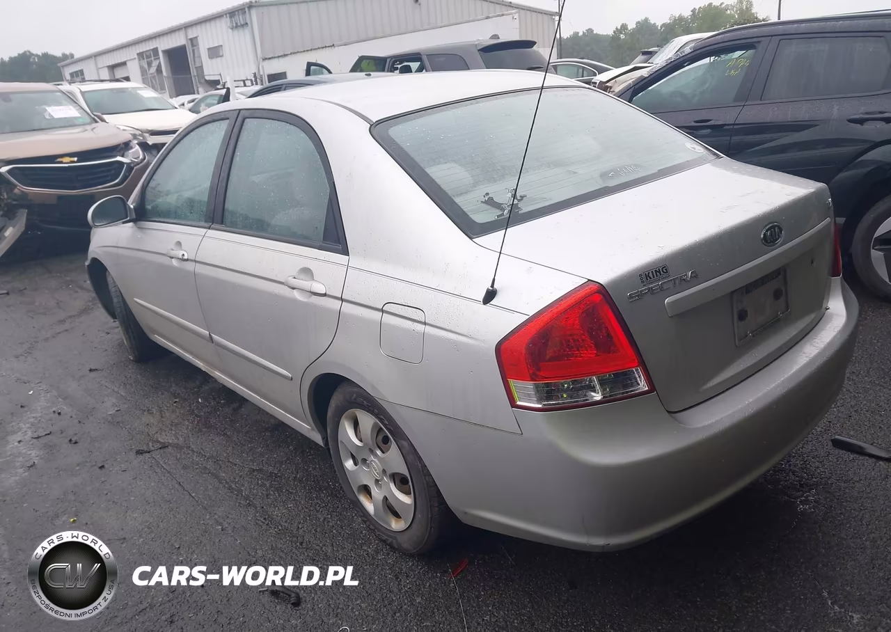 2008 Kia Spectra Lx VIN:KNAFE121985508812 - 3
