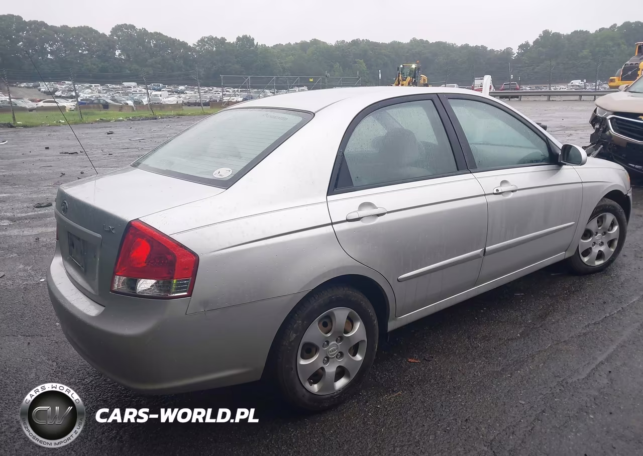 2008 Kia Spectra Lx VIN:KNAFE121985508812 - 4