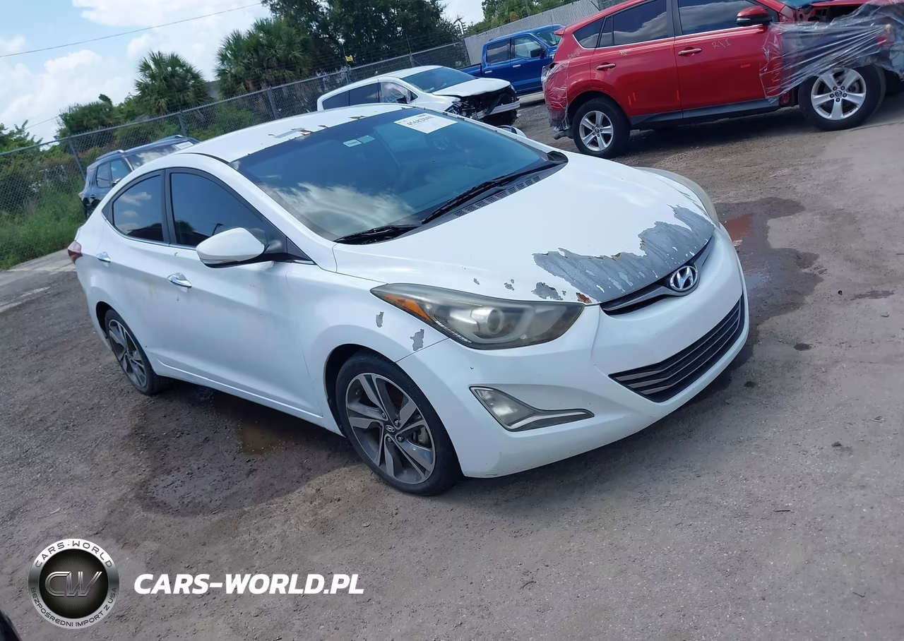 2016 Hyundai Elantra Limited VIN:5NPDH4AE2GH655530 - 1
