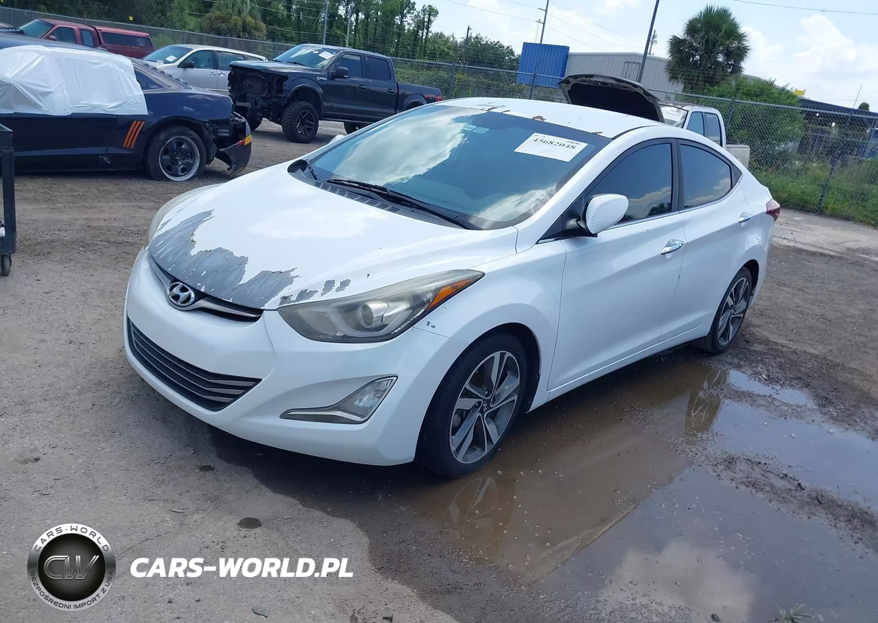 2016 Hyundai Elantra Limited VIN:5NPDH4AE2GH655530 - 2